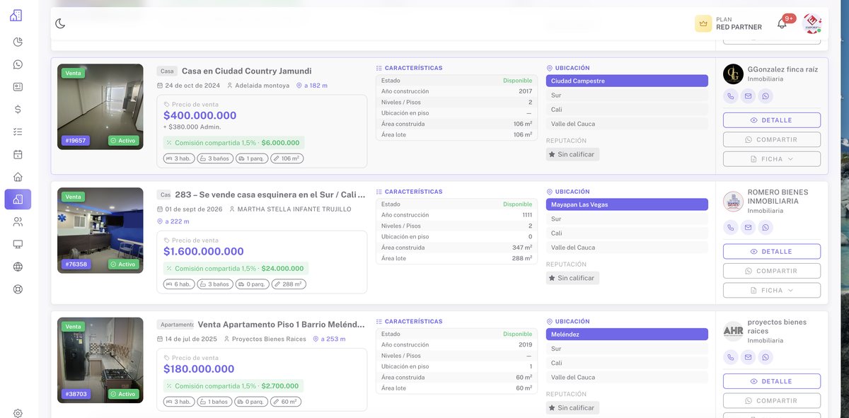CRM RED - App móvil e inventario de la comunidad