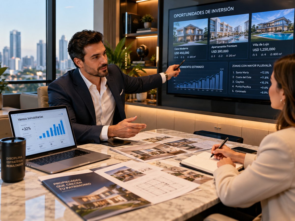 Mentoría inmobiliaria especializada con estrategia y tecnología